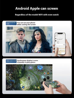 Portable 180° Home Projector