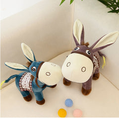 Cute Donkey Plush Toy - Animation Doll for Kids
